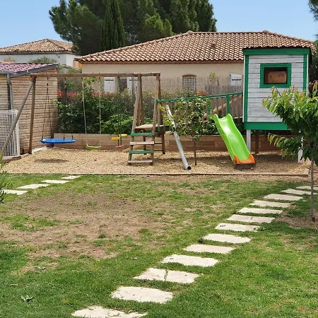 Vila Maison Familiale Avec Grande Piscine Canet (Herault)